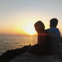 Sonnenuntergang Kroatien 2017